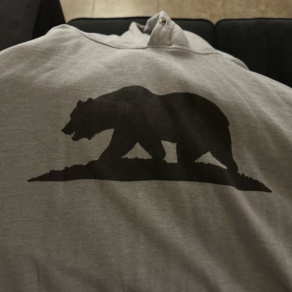 Old bear hoodie